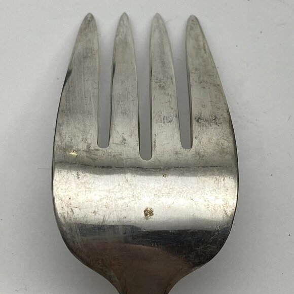 VTG Crown Radiance International Cold Meat Fork‎ Silver Plate Silverware 1939 - Picture 8 of 8